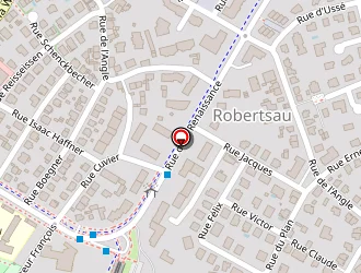 Carte de Voltaria à Strasbourg