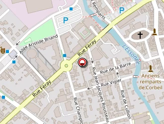 Carte de Lancry Camper à Corbeil-essonnes