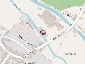 Carte de Breuil Et Caussin à Tréveray