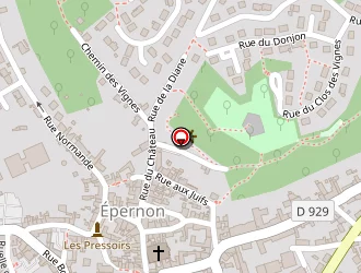 Carte de Bellarosa à Épernon