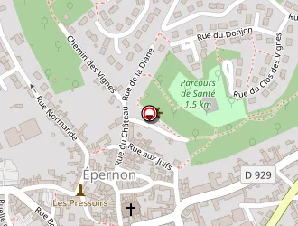 Carte de Action Emploi / Services Familles à Épernon