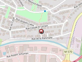 Carte de Lorraine Limousine à Messein