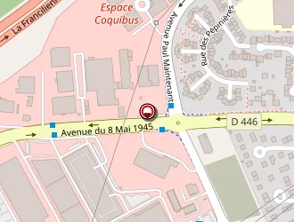 Carte de Hôtel Grill Campanile à Corbeil-essonnes