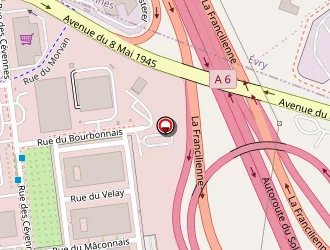 Carte de Curseur à Bondoufle