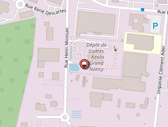 Carte de Cegeloc à Ludres