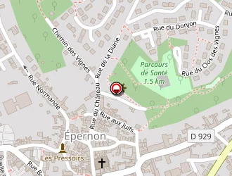 Carte de Inter Location à Épernon