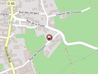 Carte de Coopérative U.v.c.b à Bethon