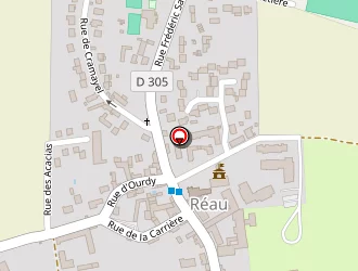 Carte de Auberge Le Réau à Réau