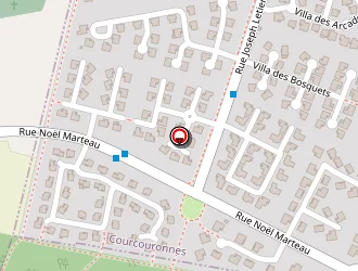 Carte de Ballot Jean-claude à Courcouronnes