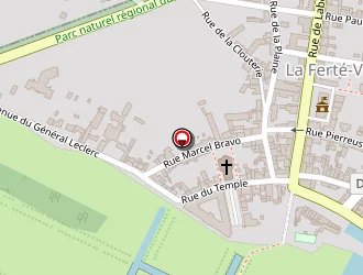 Carte de Groupama Centre Manche à Ferté-vidame (la)