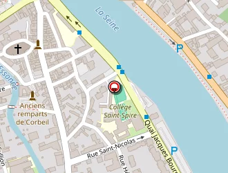 Carte de La Tradition De Corbeil à Corbeil-essonnes