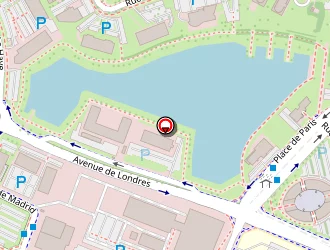 Carte de Coté Lac à Schiltigheim