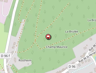 Carte de Houpert Davy à Saint-quirin