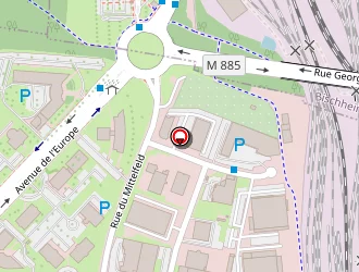 Carte de Terrain Multisports St Junien à Schiltigheim