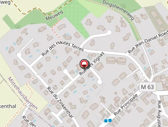 Carte de Rapp Roland à Oberhausbergen