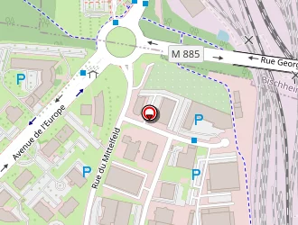 Carte de Metalux à Schiltigheim