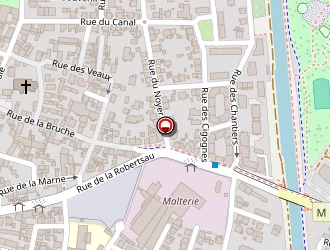 Carte de Enernat à Bischheim