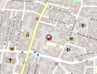 Carte de Walter Francis à Bischheim