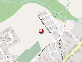 Carte de La Glycine à Plouaret