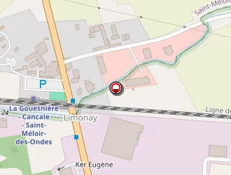 Carte de Screg Ouest à Gouesnière (la)