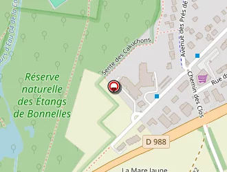 Carte de Idf Déplacements à Bonnelles