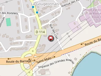 Carte de Kyriad à Richardais (la)