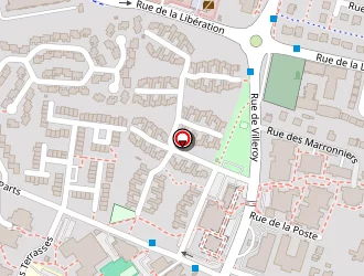 Carte de La Poste à Bondoufle