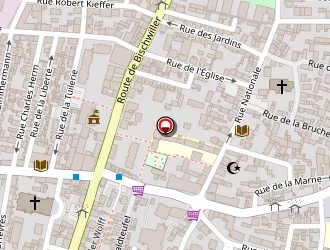 Carte de Mini Crèche Collective à Bischheim