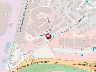 Carte de Akzo Nobel Distribution à Dinard