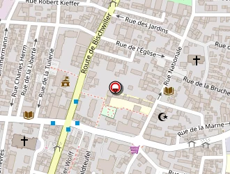 Carte de Aksu Alimentation à Bischheim