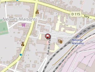 Carte de Néodent à Neuves-maisons