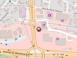 Carte de Mcdonald's à Pleurtuit