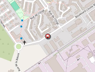 Carte de 911 Taxis Artisans Essonne à Évry