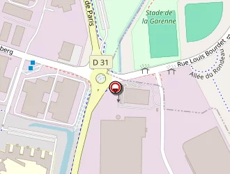 Carte de Creadomia à Bondoufle