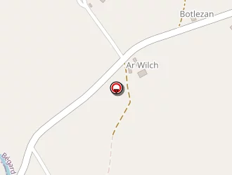 Carte de Theret Claire à Bégard