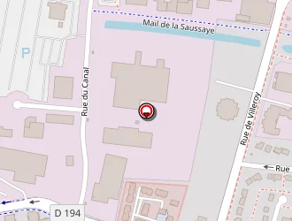 Carte de Rousselot Brigitte à Bondoufle