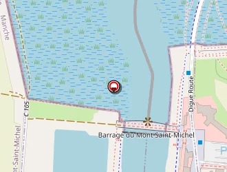 Carte de Hôtel Formule Verte à Mont-saint-michel (le)