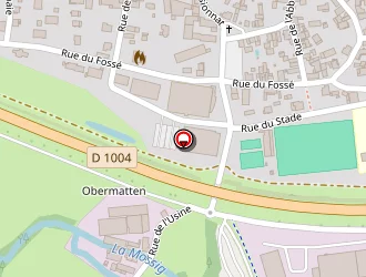 Carte de Ensemble Tennistique à Marlenheim