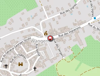 Carte de Local Sapeurs-pompiers à Wangen