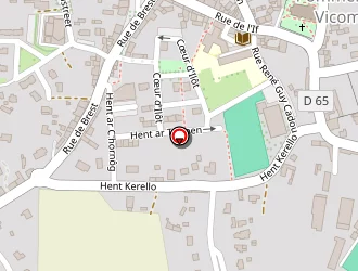 Carte de Le Faou Régis à Pommerit-le-vicomte