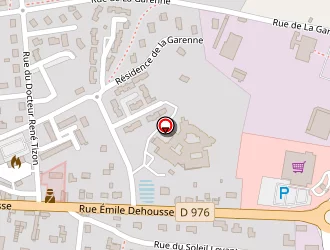 Carte de Maison De Retraite à Ducey