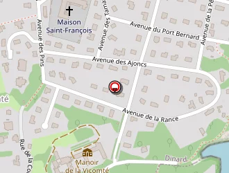 Carte de De Caqueray Evrard à Richardais (la)