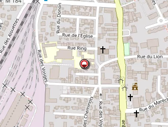 Carte de Fountain 67 à Bischheim