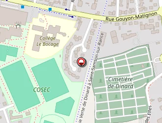 Carte de Quadrat à Dinard