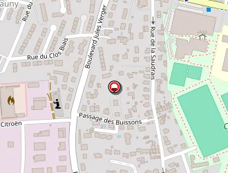 Carte de Hulbert Locations à Dinard