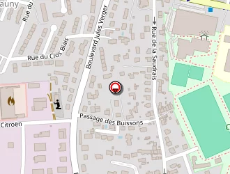 Carte de Maison Sévegrand à Dinard