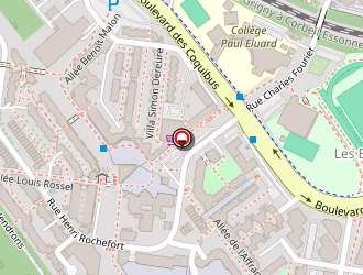 Carte de Tulipe Noire à Évry