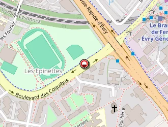 Carte de Adecco (anciens Ets Adia Lg) à Évry