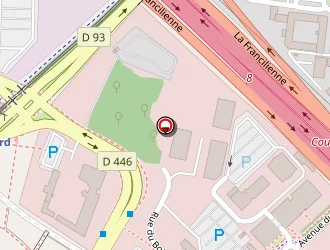 Carte de Salles Polyvalentes à Courcouronnes