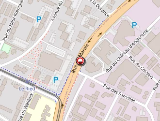 Carte de Garage D'agui à Schiltigheim